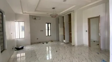 4 Bedroom Fully Detached Duplex With A Room Boys Quarter Available For RENT Located At Orchid Road (Before The Roundabout), Lekki.
