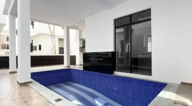 5 Bedroom Fully Detached Duplex With Boys Quarter Available For Sale and Located At Lekki County.