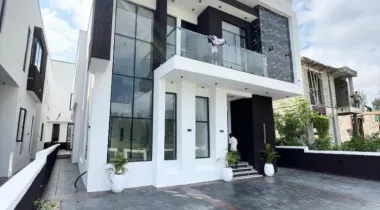 5 Bedroom Fully Detached Duplex With Boys Quarter Available For Sale and Located At Lekki County.