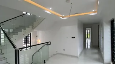 6 Bedroom Semi Detached Smart Home Duplex Available For SALE and Located At Royal Garden Estate, Ajah.