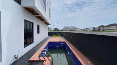 6 Bedroom Semi Detached Smart Home Duplex Available For SALE and Located At Royal Garden Estate, Ajah.