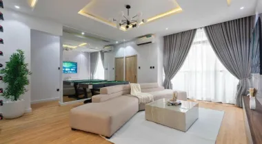 2 BEDROOM APARTMENT WITH SNOOKER, PS5 AND OTHER TOP NOTCH AMENITIES AVAILABLE.