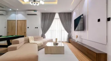 2 BEDROOM APARTMENT WITH SNOOKER, PS5 AND OTHER TOP NOTCH AMENITIES AVAILABLE.