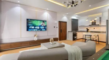 2 BEDROOM APARTMENT WITH SNOOKER, PS5 AND OTHER TOP NOTCH AMENITIES AVAILABLE.