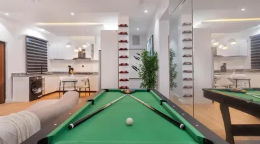 2 BEDROOM APARTMENT WITH SNOOKER, PS5 AND OTHER TOP NOTCH AMENITIES AVAILABLE.