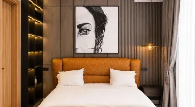 The Slate Unit is a tastefully furnished 2-bedroom apartment in Ikate, Lekki, designed with rich, contemporary interiors and clean architectural lines. Featuring a sophisticated dark-toned aesthetic, premium finishes, and thoughtfully curated spaces, it's ideal for business travellers, couples, weekend getaways, or extended stays seeking comfort with character.