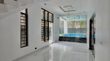 CHEVRON LEKKI | 6 BED | N750M SMART 6 BEDROOM FULLY DETACHED HOME WITH SWIMMING POOL, CINEMA , STUDY FOR SALE