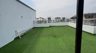 PRESTIGIOUS 5 BEDROOM SEMI DETACHED WITH ROOFTOP TERRACE &amp; BQ IN A SECURED ESTATE FOR RENT