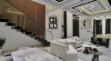 IKOTA LEKKI | 5 BED | N450M ASKING  5 BEDROOM FULLY DETACHED HOME WITH SWIMMING POOL, GYM ROOM FOR SALE