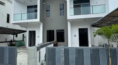 Four bedroom semi detached duplex  Location: orchid Lekki