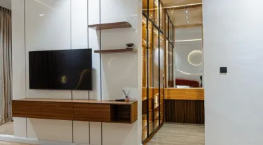 GLAMOROUS PRIVATE 3 -BEDROOM SEMI DETACHED (SELF COMPOUND) WITH PRIVATE CINEMA &amp; WINE BAR