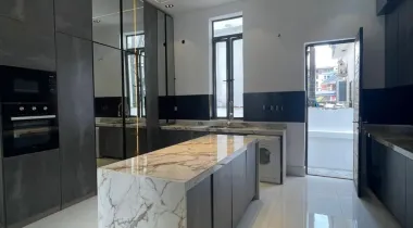 ☝🏾☝🏾☝🏾 *SALES ALERT* EXQUISITELY FINISHED LUXURY 5 BEDROOM FULLY DETACHED DUPLEX WITH , SWIMMING POOL AND BQ  Location Chevron Toll Gate , Lekki, Lagos   Price:  N430M  Features  - Astonishing Modern Appurtenances  - Contemporary Detailed Architecture  - Impeccable Finishing   - Spacious Living Area - Family Lounge  - High Ceiling  - Dining area   - TV Consoles  - Fully Equipped And Well Fitted Kitchen  - Luxury Sanitary Wares - Ample Car Park  - Gorgeous Lightings - Integrated Sound System - Greenery -