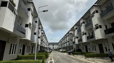 Luxurious 4 bedroom terrace duplex with BQ, swimming pool, fully equipped gym and a playground