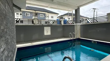Luxurious 4 bedroom terrace duplex with BQ, swimming pool, fully equipped gym and a playground