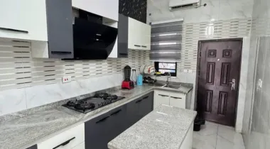 Exclusive fully furnished *luxury 4-bedroom terrace duplex* *off 2nd toll gate (with personal compound), Lekki Phase 2* — move-in ready.