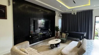 Exclusive fully furnished *luxury 4-bedroom terrace duplex* *off 2nd toll gate (with personal compound), Lekki Phase 2* — move-in ready.