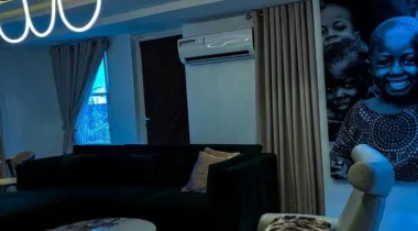Exclusive fully furnished *luxury 4-bedroom terrace duplex* *off 2nd toll gate (with personal compound), Lekki Phase 2* — move-in ready.