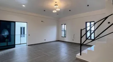 SELF COMPOUND SERVICED 4 BEDROOM MAISONATTE WITH BQ FOR RENT