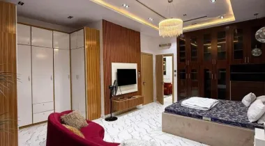FOR RENT – FULLY FURNISHED 4 BEDROOM SEMI-DETACHED DUPLEX WITH BQ