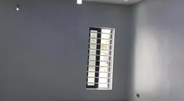 4 Bedroom semi detached open coupound for rent with a bq