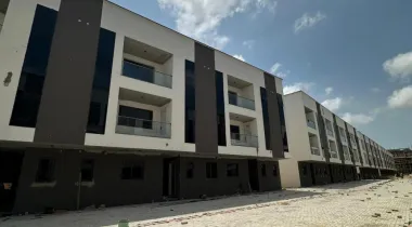 Luxurious 4 bedroom terrace duplex with BQ, , Study room etc.  Location: Lekki phase 1, Lagos
