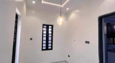 4 bedroom detached with bq  house, the middle unit. It’s going for N12m/an