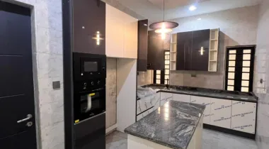4 bedroom detached with bq  house, the middle unit. It’s going for N12m/an