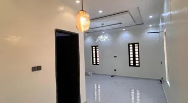 4 bedroom detached with bq  house, the middle unit. It’s going for N12m/an