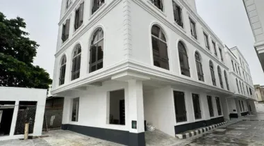 4 Bedroom Semi Detached Duplex with BQ located in a serene neighborhood.