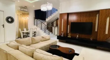 For rent unfurnished 5 bedroom detached duplex with bq