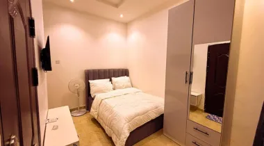 Exotically finished and smartly furnished 3bedroom terrace duplex is up for LEASE — Ready to move in  *Rent: 10m*