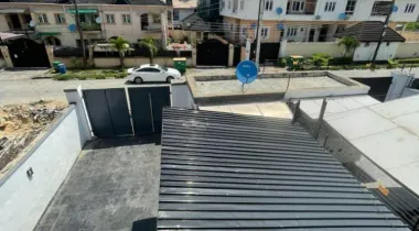 Well built and solid 5bedroom FURNISHED detached duplex with a BQ is up for LEASE — Ready to move in