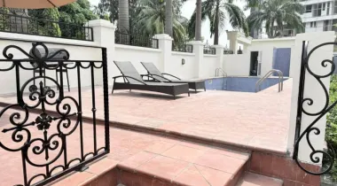 Well renovated and solidly built sea view 5bedroom terrace duplex with a BQ is up for LEASE — Ready to move in