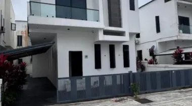 SERVICED FULLY 4 BEDROOM DETACHED DUPLEX WITH BQ, SWIMMING POOL &amp; GYM* LOACTION- ORCHID, LEKKI