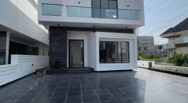 5 Bedroom Detached Duplex with Swimming Pool, BQ  located in a serene neighborhood.