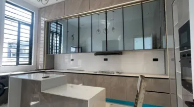 5 Bedroom Detached Duplex with Swimming Pool, BQ  located in a serene neighborhood.