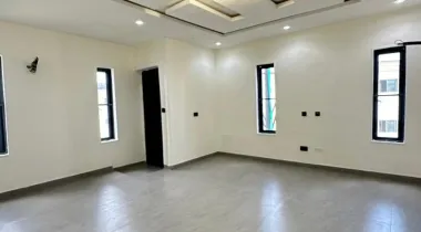 EXQUISITELY FINISHED LUXURY 4 BEDROOM FULLY DETACHED DUPLEX WITH  BQ, SWIMMING POOL, LAUNDRY ROOM AND It HAS A 3 LIVING ROOM AND A GATEHOUSE
