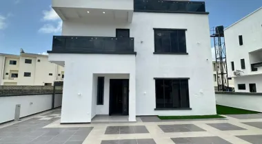 EXQUISITELY FINISHED LUXURY 4 BEDROOM FULLY DETACHED DUPLEX WITH  BQ, SWIMMING POOL, LAUNDRY ROOM AND It HAS A 3 LIVING ROOM AND A GATEHOUSE