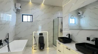 Luxurious 5 bedroom semi detached duplex with bq, swimming pool and cinema