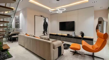 A brand new cozy and beautiful 1/2 bedroom well furnished maisonette in Lekki.