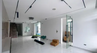 EXQUISITE 6 BEDROOM FULLY DETACHED DUPLEX WITH BQ, SWIMMING POOL, CINEMA,GYM AND A SECURITY HOUSE
