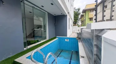 EXQUISITE 6 BEDROOM FULLY DETACHED DUPLEX WITH BQ, SWIMMING POOL, CINEMA,GYM AND A SECURITY HOUSE