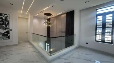 Premium 5 bedroom fully detached duplex with BQ, swimming pool and a cinema  Location: Lekki phase 1, Lagos