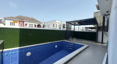 Premium 5 bedroom fully detached duplex with BQ, swimming pool and a cinema  Location: Lekki phase 1, Lagos