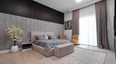 Fully furnished 4bedroom semi detached house with a room bq for rent
