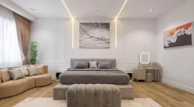 Fully furnished 4bedroom semi detached house with a room bq for rent