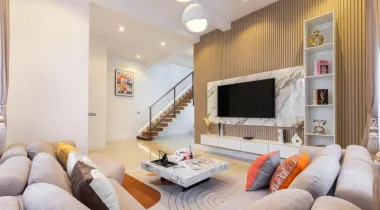 Fully furnished 4bedroom semi detached house with a room bq for rent