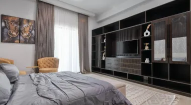 Fully furnished 4bedroom semi detached house with a room bq for rent