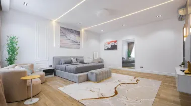 Fully furnished 4bedroom semi detached house with a room bq for rent