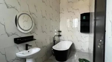 FULLY FURNISHED  4 BEDROOM DUPLEX WITH BQ (PRIVATE COMPOUND)